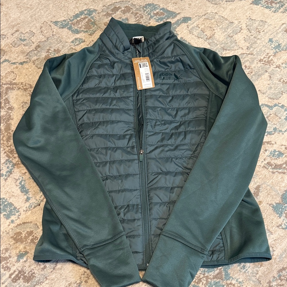 Eddie Bauer Women's Dark Green Puffer Jacket